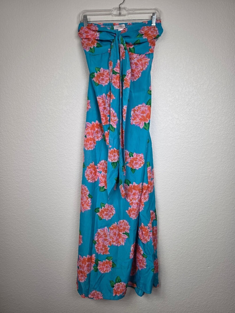 Anthropologie Band of Gypsies Floral Strapless Maxi Dress XS